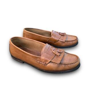 Colorado Men's Tassel Loafers Slip on Leather Dress Casual Shoes size 11.5